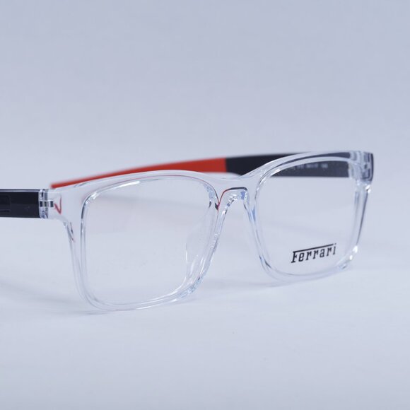 Scuderia Ferrari FZ8010U 513 Eyeglasses Transparent 56mm Square Frame - Picture 3 of 9